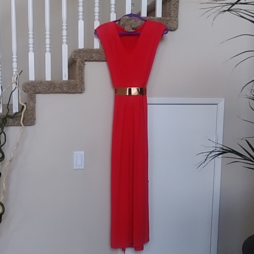 A maxi dress